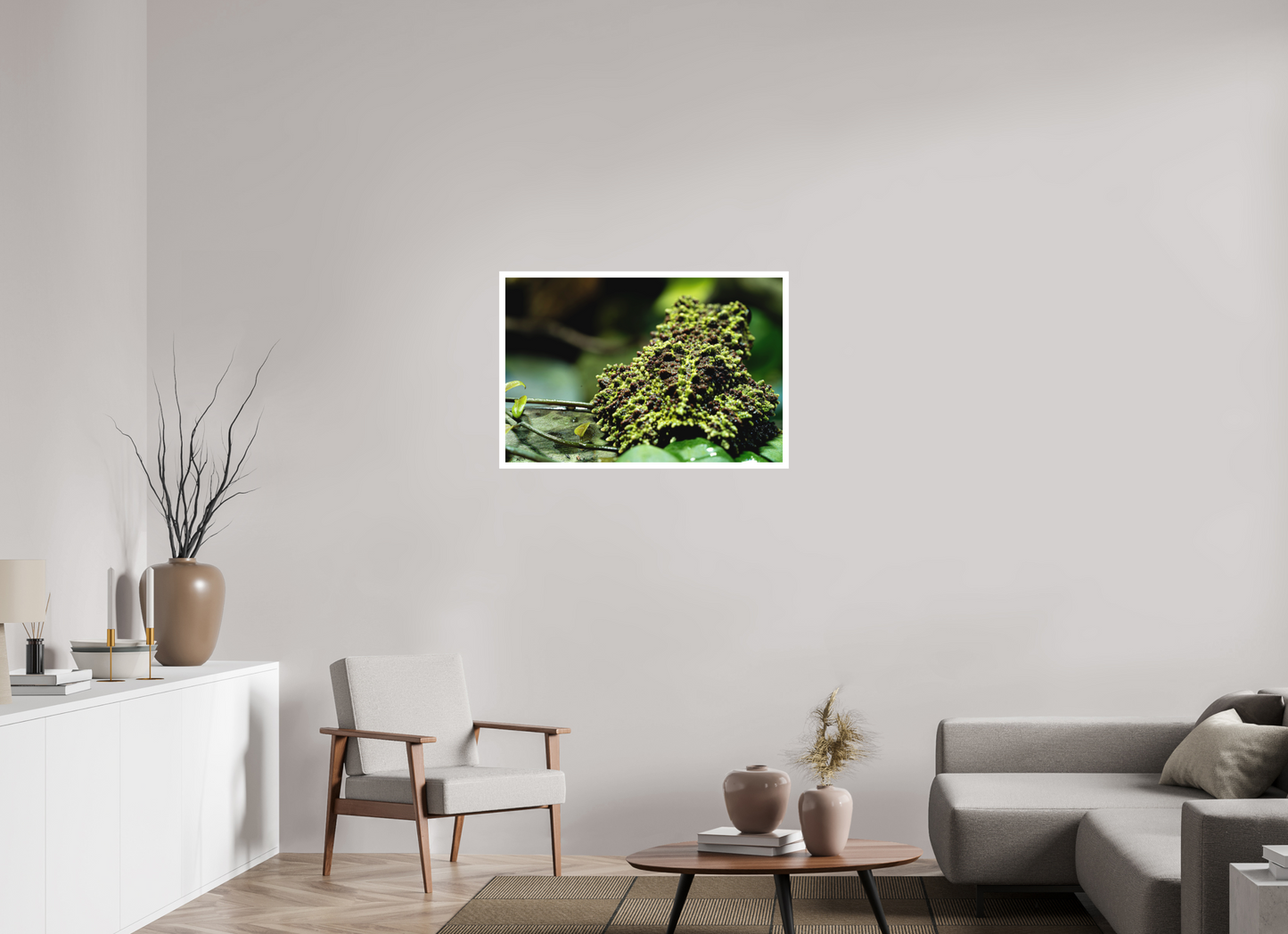 90 x 60 cm, Fine Art Print – mit Rand (matt) Theloderma corticale – Edition No. 02