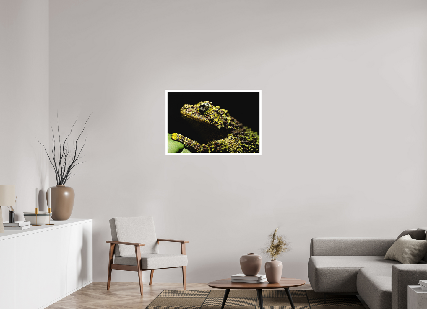 90 x 60 cm, Fine Art (mit 2cm Rand) Theloderma corticale – Edition No. 01
