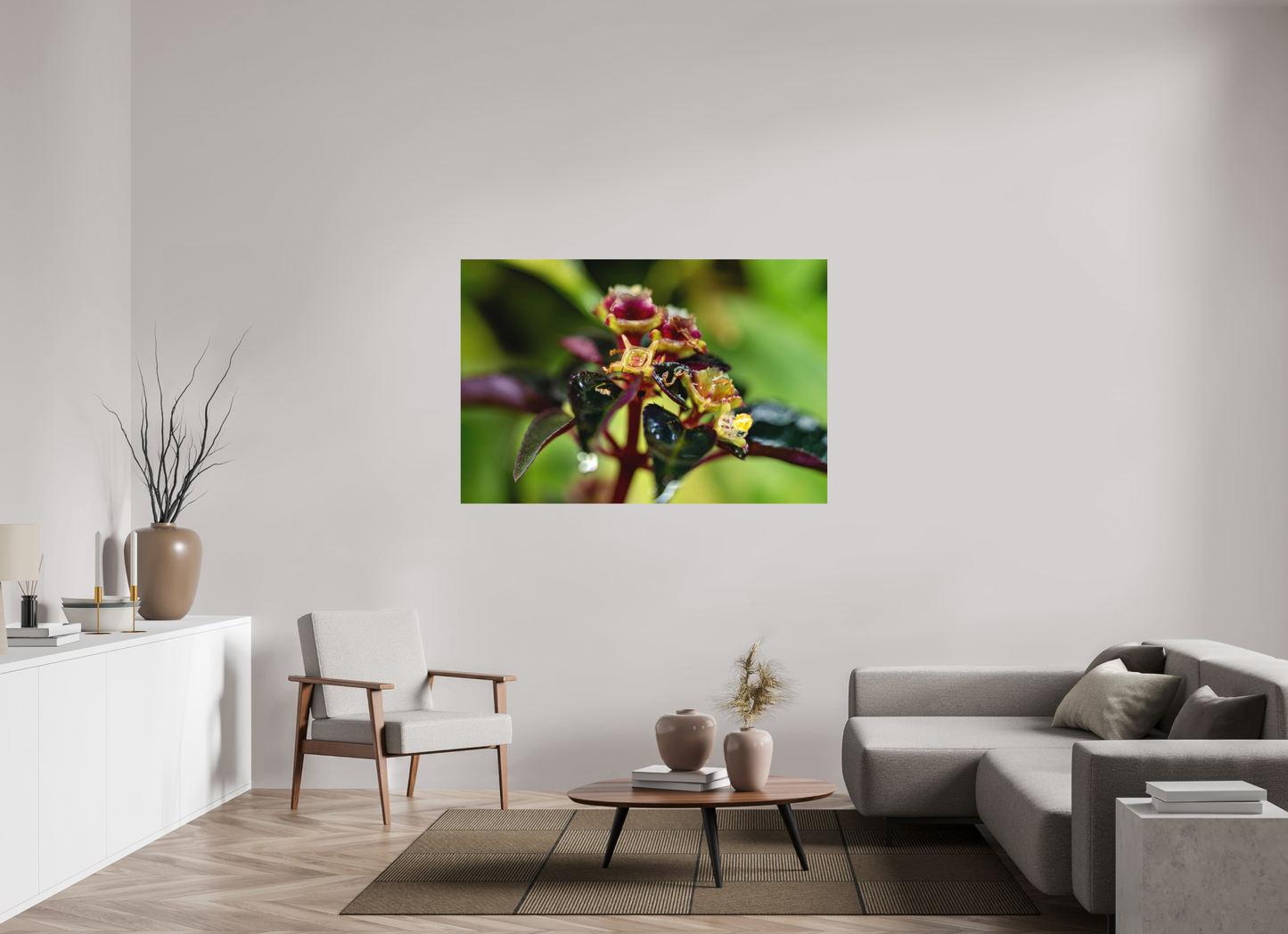 150 x 100 cm, Fine Art Print – Randlos (matt) Sarcopyramis sp. Sumatra – Edition No. 01